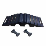 Pont de tuyau protection de cble ferm / tunnel