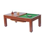 Pool billard comedor 6ft incl plaque de recouvrement en 2 parties de john west