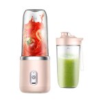 Portable mini mixeur blender personnelle sand ice avec deux tasses avec 6 lames acier inoxydablecouleur ...