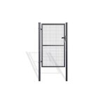 Portillon grillag� - casanoov - olga - 1m h. 156cm - gris - acier