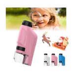Portatif petiscope enfant avec lumi�re led microscope enfant portable microscope de poche enfant mini ...