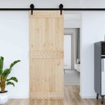 Porte 90x210 cm bois massif de pin panneau suspendu en bois porte interieur bois porte bois porte coulissante ... Porte 90x210 cm bois massif de pin panneau suspendu en bois porte interieur bois porte bois porte coulissante ...