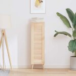 Porte d armoire � persiennes 99x295 cm bois de pin massif
