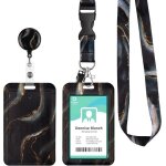 Porte badge avec cordontour de cou badge avec porte - cartesporte badge enrouleurstrap neck avec swivel ...