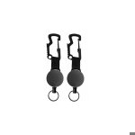 Porte - badge enrouleur rtractable porte - cls badges reel mousqueton multitool clip porte - badge ...