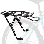 Porte - bagages v�lo arri�re ajustable universel pour vtt installation rapide capacit� forte pour cyclisme ...