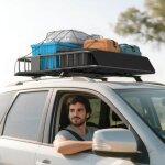 Porte - bagage pour voiture universel galerie de toit pour voiture en acier charge 907 kg 1105 x 995 ...