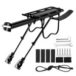 Porte - bagages vtt arrière 25 kg réglable fixation rapide tige selle installation facile sécurité et ... Porte - bagages vtt arrière 25 kg réglable fixation rapide tige selle installation facile sécurité et ...