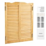 Porte battante double - duoku - 805x28x1060 mm - porte saloon en bois de pin avec charnières - quincaillerie ... Porte battante double - duoku - 805x28x1060 mm - porte saloon en bois de pin avec charnières - quincaillerie ...