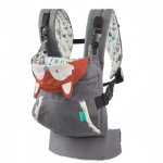 Porte bb 0 - 36 mois ventral et dorsal voyage facile crois devant tenant - gris