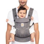 Porte - b�b� ergobaby omni breeze - softflex mesh : gris anthracite