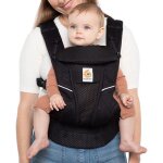 Porte - b�b� ergobaby omni breeze - softflex mesh : noir onyx