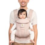 Porte - b�b� ergobaby omni breeze - softflex mesh : quartz rose