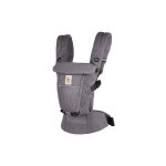 Porte - b�b� ergonomique - ergobaby - adapt - 3 positions - mesh softflex - gris graphite