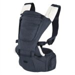 Porte - bb hip seat denim - chicco - ergonomique - mixte - naissance  15 kg