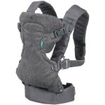 Porte bb - infantino - flip ergo 4 en 1 gris#noir gris noir porte bebe