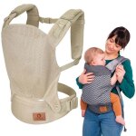 Porte b�b� lionelo margareet air - circulation d?air - 3 positions de portage - capuche suppl�mentai ...