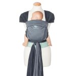 Porte - b�b� manduca twist regular grey - mint