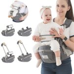 4 - en - 1 porte bébé avec siège de hanche ergonomiquesoutien lombaire bretelles réglable sans bpa grand ... 4 - en - 1 porte bébé avec siège de hanche ergonomiquesoutien lombaire bretelles réglable sans bpa grand ...
