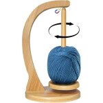 Porte - bobines fil en bois pour crochetplus grand plus magn�tique distributeur pelotes fil � pendule ...