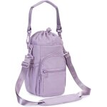 Porte bouteille isotherme sac gourde avec bandoulire - aucune - sac bouteille d?eau pour la randonne ...