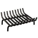 Porte - b�ches grille pour chemin�e moltek l. 60 cm edilinox