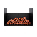Porte - bûches en métal alaz? rangement de bois Élégant et pratique pour l?intérieur Porte - bûches en métal alaz? rangement de bois Élégant et pratique pour l?intérieur