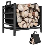 Porte - bûches - outsunny - avec transporteur en tissu oxford 600d amovible - intérieure - 49l x 34p ... Porte - bûches - outsunny - avec transporteur en tissu oxford 600d amovible - intérieure - 49l x 34p ...
