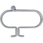 Porte - cadenas - abus - 131 / 140 gatesec - protection cltures de chantier - acier cment - anti - ...