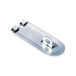 Porte - cadenas - burg wachter - pcc 60 sb - blind 60 mm, acier galvanis