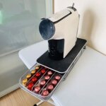 Porte capsules caf 40pc support rangement tiroir caf distributeur de capsules cafe