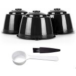 Porte - capsules - dolce gusto - lot de 3 - réutilisables - plastique - noir Porte - capsules - dolce gusto - lot de 3 - réutilisables - plastique - noir