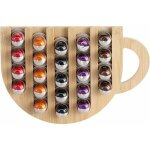 Porte capsulestriomphe rangement de capsules autocollant distributeur 36x capsule caf rangement dosette ...