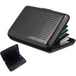 Porte carte de cr�dit en aluminium porte cartes anti - rfid 6 slots pour vos cartes de cr�dit pour hommes ...