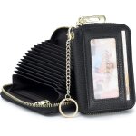 Porte - cartes porte - cartes pour femme en cuir vritable protection rfid avec tiquette petit a0496 ...