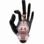 Porte cls 3d bb angell srie labubu marron 6 cm cadeaux idal anniversaire nol saint valentin ornements ...