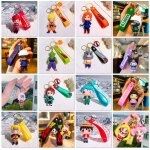 Porte cle anim manga 3 pcs / lot japon accesoire sac cadeau decoration collection portes clefs sac cadeau ...