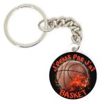 Porte cl badge jpeux pas jai basket ide cadeau original sport basketball