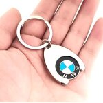 Porte - cls avec jeton de caddie logo bmw