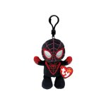 Porte - cl� peluche - ty - miles morales - noir - mixte - 3 ans et plus