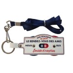 Porte cl�s et tour de cou - compteur de points p�tanque (mod�le: cd9205b var be)