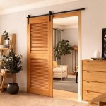 Yqingmaoy. ensemble de poulie de rail suspendu pour porte de grange accessoires de quincaillerie porte ...