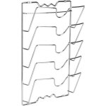 Porte couvercles vertical en métal range couvercle mural avec 5 compartiments rangement couvercle casserole ... Porte couvercles vertical en métal range couvercle mural avec 5 compartiments rangement couvercle casserole ...