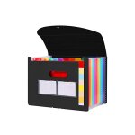 Porte - documents de bureau rangement de documents administratifs 12 compartiments organiseur de documents ...