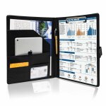 Porte - documents magntique a4 avec porte - documents de rangement en cuir pu pour documents dentretien ...