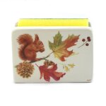 Porte ponge en cramique - collection cureuil hazel