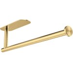 Porte essuie tout auto - adhsif - supports pour papier essuie - tout mural - acier inoxydable - dor ...