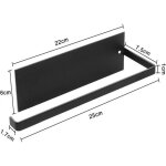 Porte essuie - tout mural sans perage drouleur auto - adhsif pour cuisine design moderne et fonctio ...