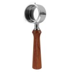 Porte - filtre caf� sans fond 51mm 3 oreilles delonghi bois rouge