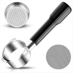 Porte filtre sans fond de 51 mm � 3 oreilles pour machines � expresso pour delonghi dedica ec680 / ec685 ...